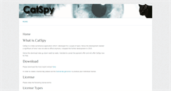 Desktop Screenshot of catspy.de